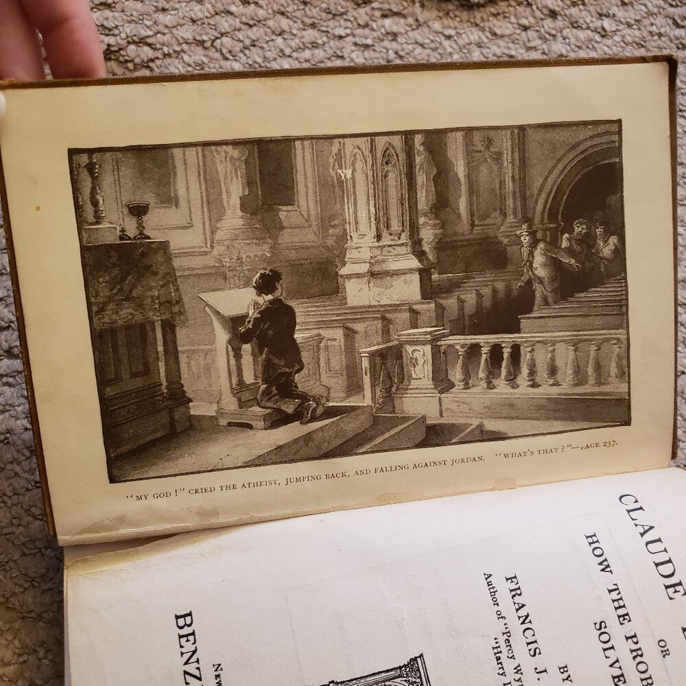 Antique religious themed book set - Picture 12 of 12